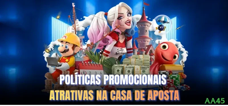 Imagem promocional da experiência de game da aa45